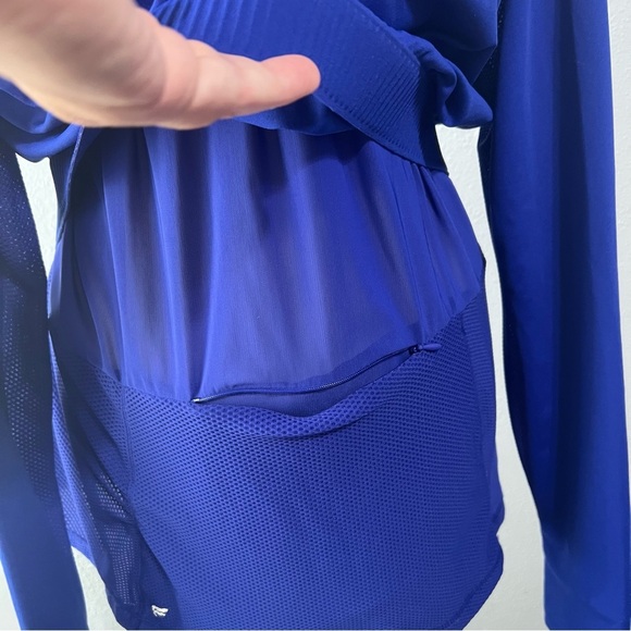 Fabletics Women's Blue Jacket - Picture 7 of 11